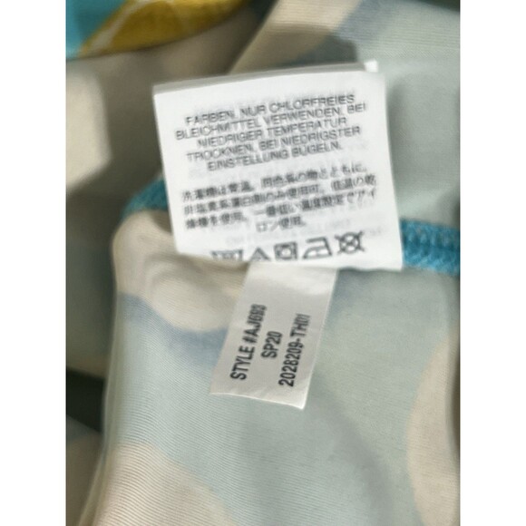 J Crew Crewcuts Girls 10 Lemons Ruffle Two-Piece Swimsuit Long Sleeve Yellow - Picture 5 of 11